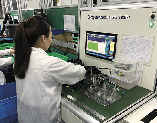 Kina sensor tester